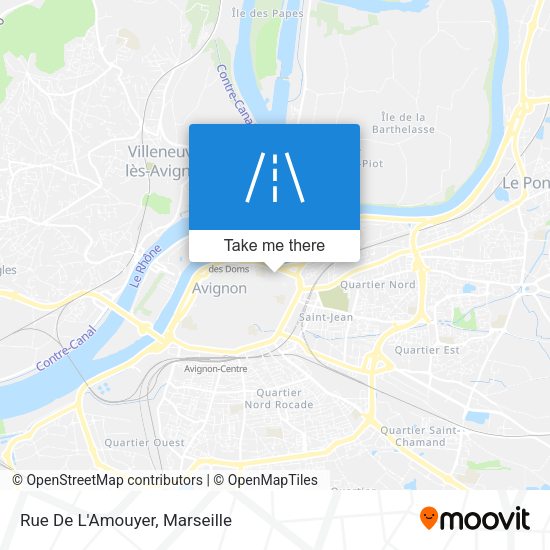 Rue De L'Amouyer map