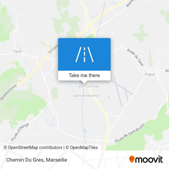 Chemin Du Gres map