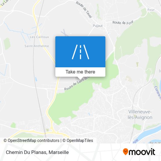 Chemin Du Planas map