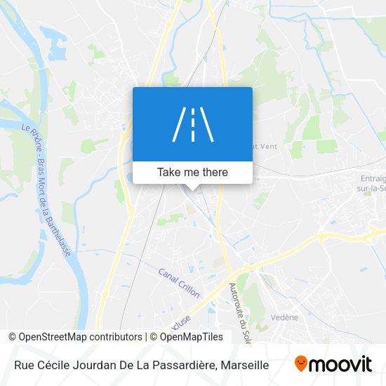 Rue Cécile Jourdan De La Passardière map