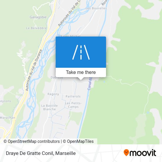 Draye De Gratte Conil map