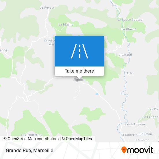 Grande Rue map