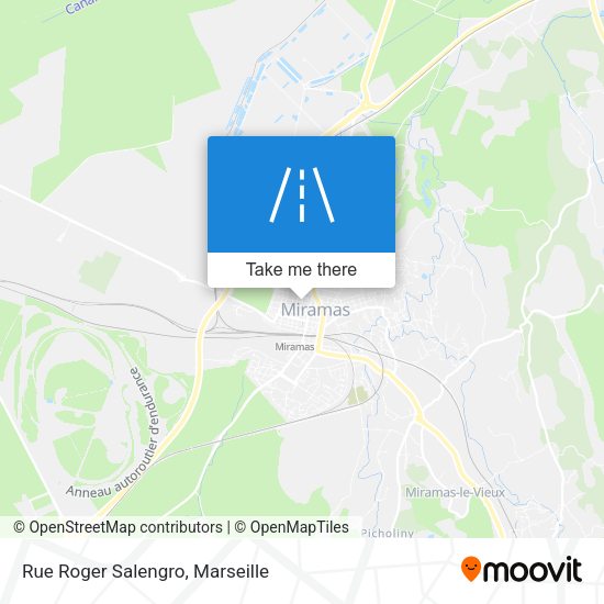Rue Roger Salengro map