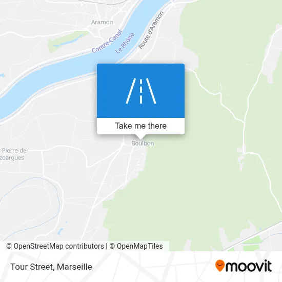 Rue De La Tour map