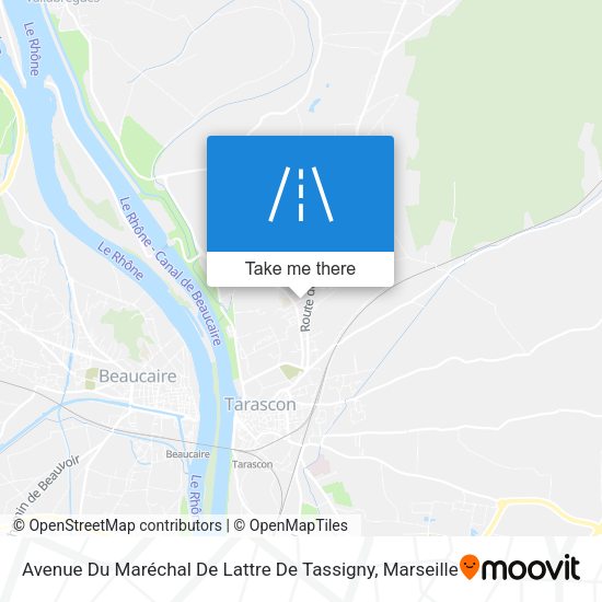 Avenue Du Maréchal De Lattre De Tassigny map