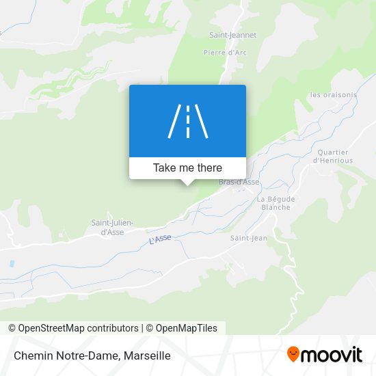 Chemin Notre-Dame map