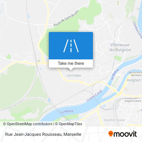 Rue Jean-Jacques Rousseau map