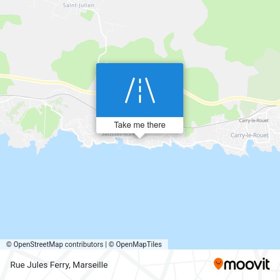 Rue Jules Ferry map