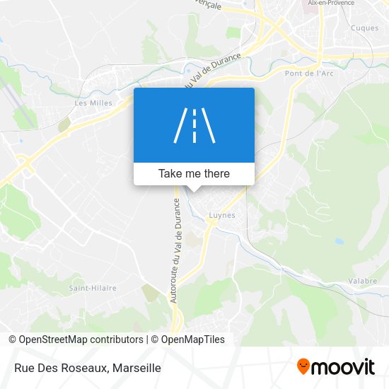 Rue Des Roseaux map