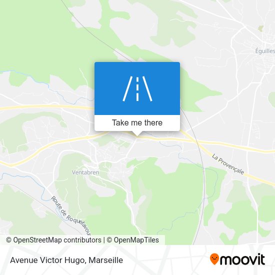 Avenue Victor Hugo map