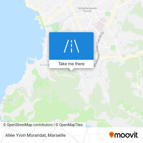 Allée Yvon Morandat map