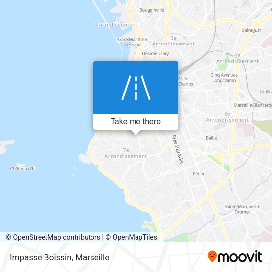 Impasse Boissin map