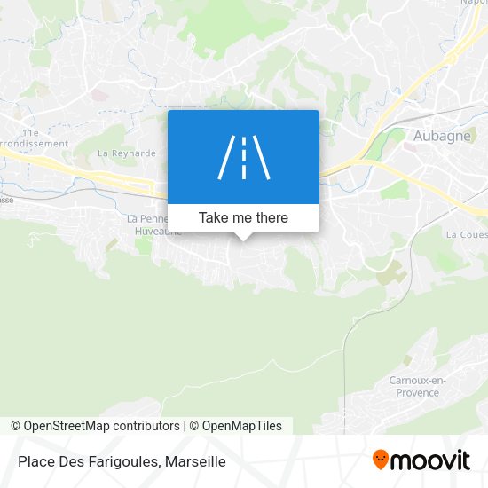 Place Des Farigoules map