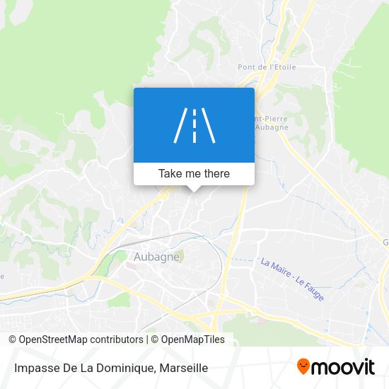 Impasse De La Dominique map