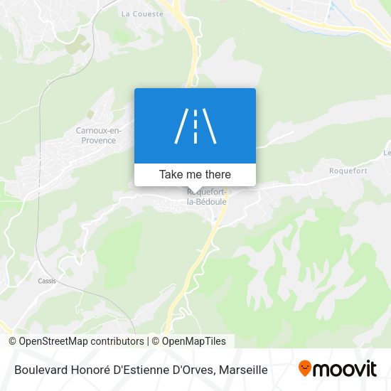 Boulevard Honoré D'Estienne D'Orves map