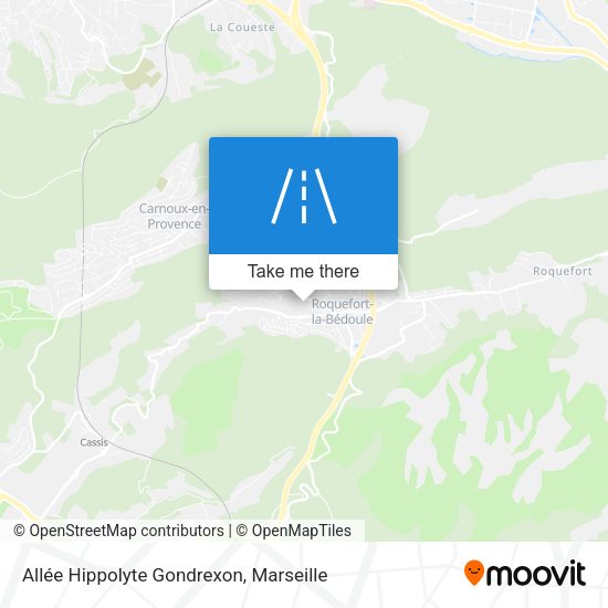 Allée Hippolyte Gondrexon map