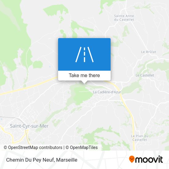 Chemin Du Pey Neuf map