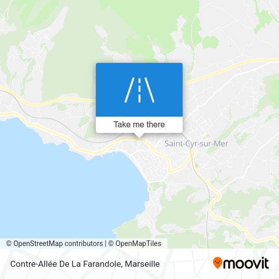 Contre-Allée De La Farandole map