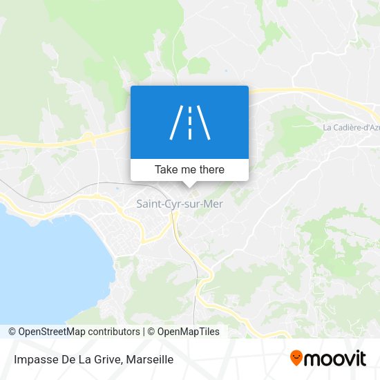 Impasse De La Grive map
