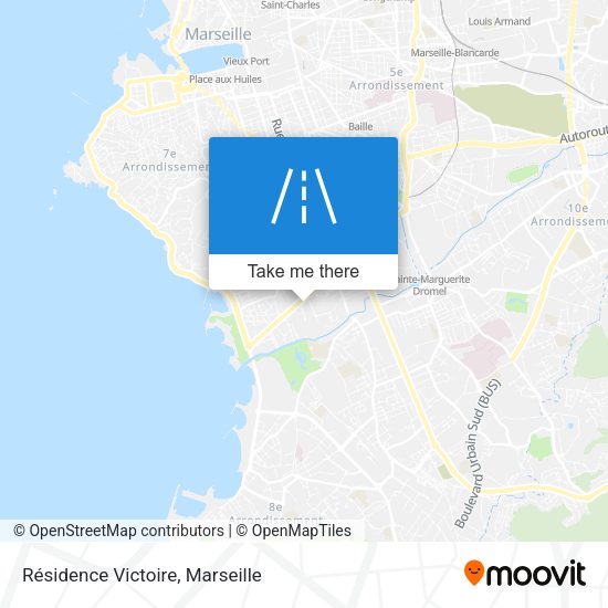 Résidence Victoire map