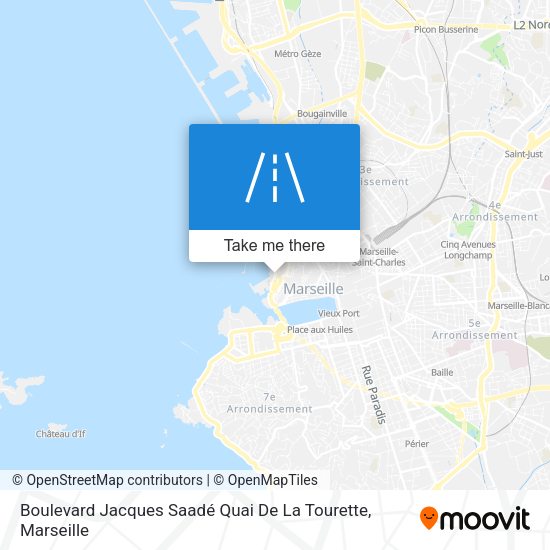 Boulevard Jacques Saadé Quai De La Tourette map