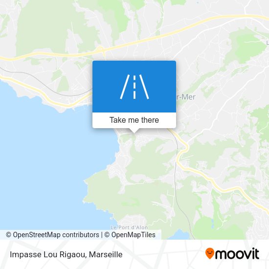 Impasse Lou Rigaou map