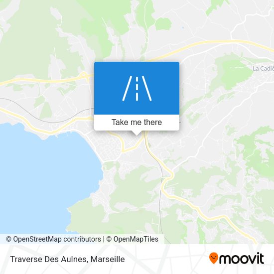 Traverse Des Aulnes map