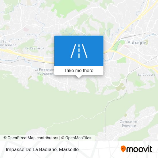 Impasse De La Badiane map
