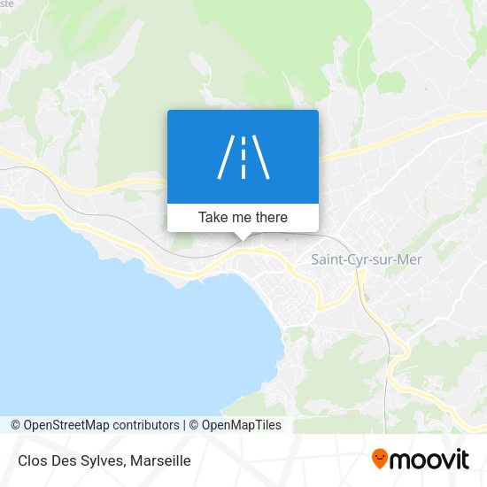 Clos Des Sylves map