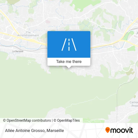 Allée Antoine Grosso map