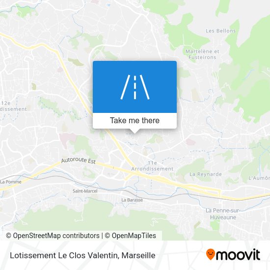 Lotissement Le Clos Valentin map