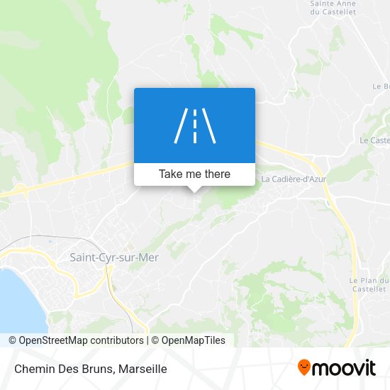 Chemin Des Bruns map