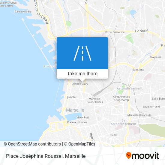 Place Joséphine Roussel map