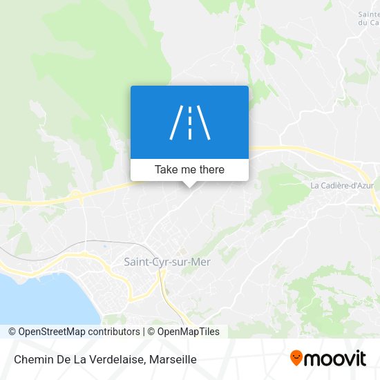 Chemin De La Verdelaise map