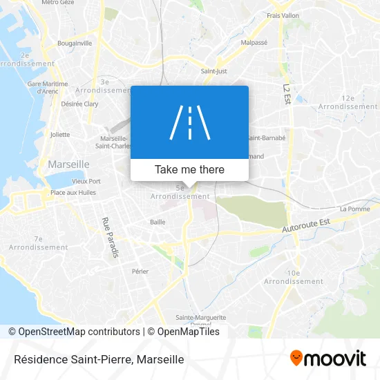 Résidence Saint-Pierre map