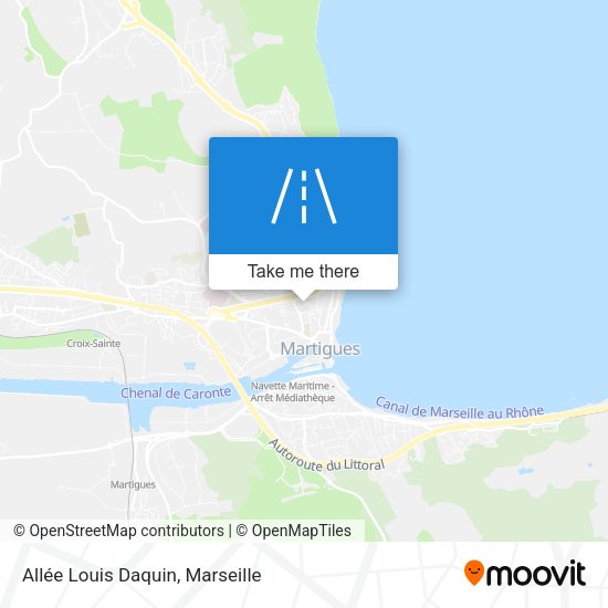 Allée Louis Daquin map