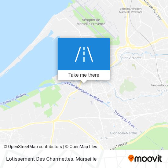 Lotissement Des Charmettes map