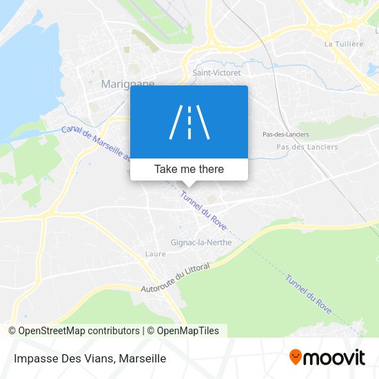 Impasse Des Vians map