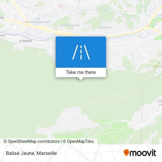 Balisé Jaune map