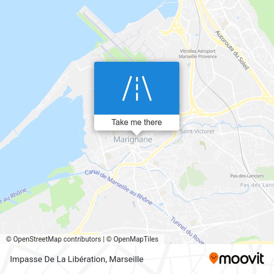 Impasse De La Libération map