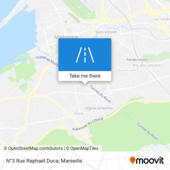 N°3 Rue Raphaël Duca map