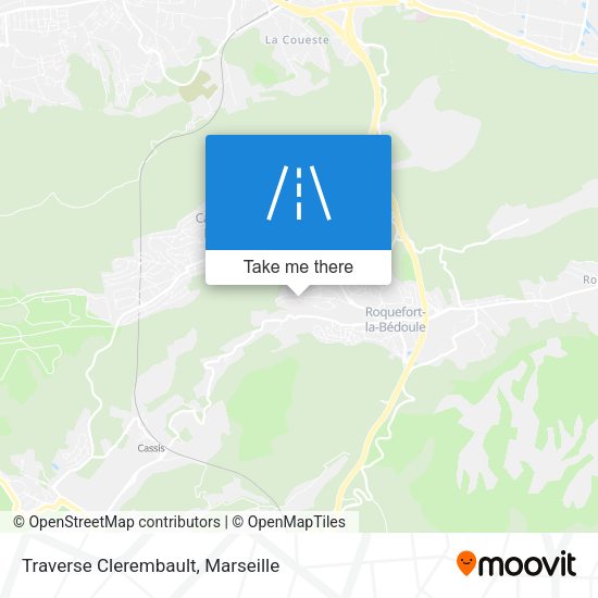 Traverse Clerembault map