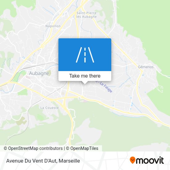 Avenue Du Vent D'Aut map