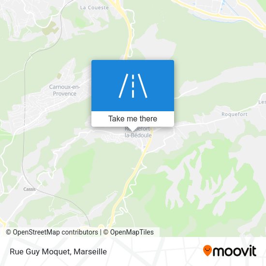 Rue Guy Moquet map