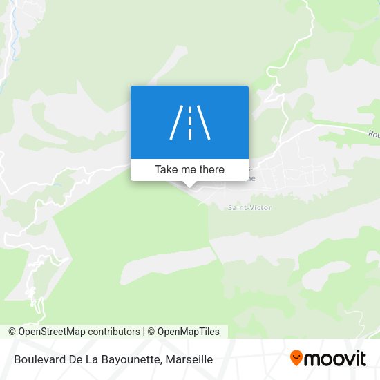 Boulevard De La Bayounette map