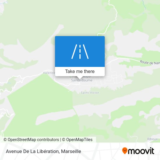 Avenue De La Libération map
