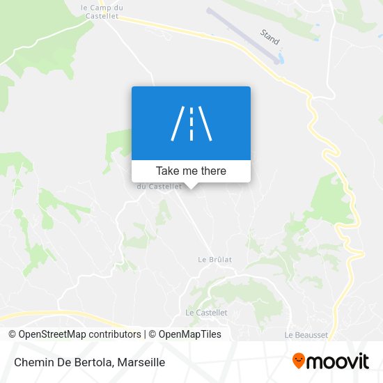 Chemin De Bertola map
