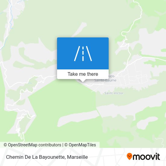Chemin De La Bayounette map