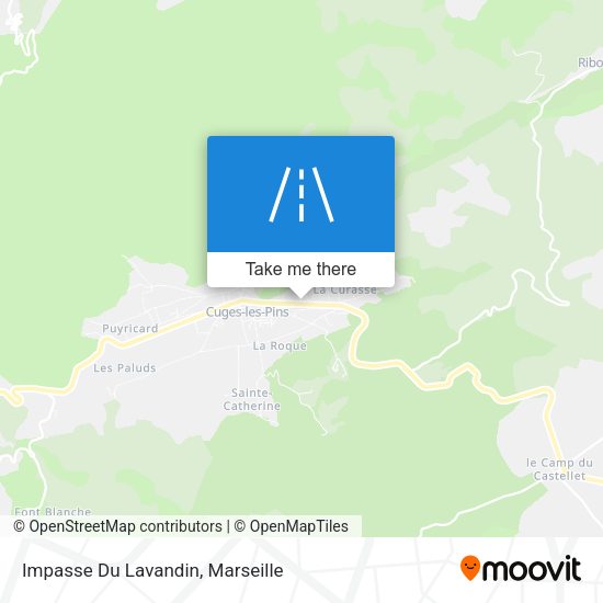 Impasse Du Lavandin map