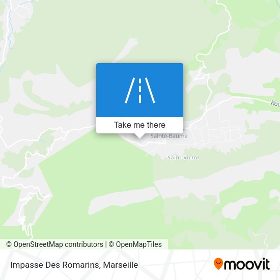 Impasse Des Romarins map